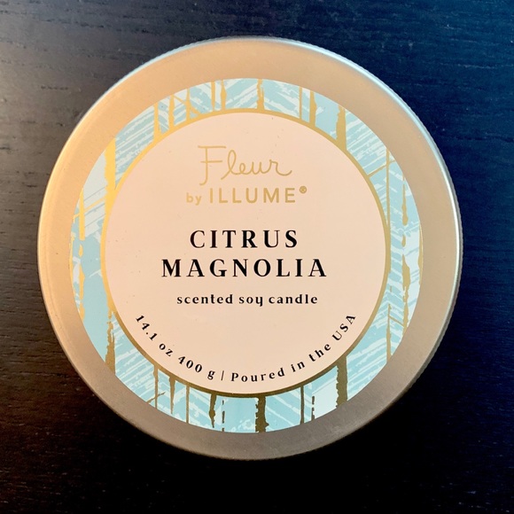 Anthropologie Accessories - Fleur by Illume Citrus Magnolia Soy Large Candle